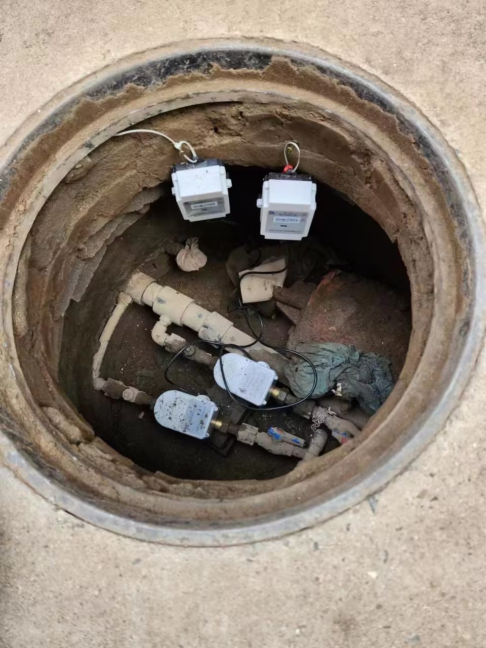 安國市自來水江水置換項目 DN20NB分體式物聯網水表